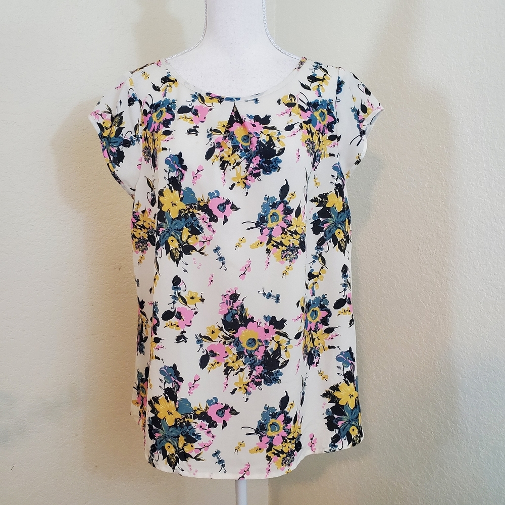 Floral Print Women's Top